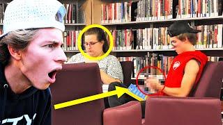 Trolling People at a Public LIBRARY!