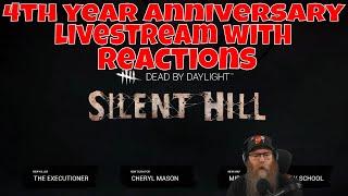 Dead By Daylight 4 Year Anniversary Live Stream With Reactions