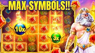 MAX SYMBOLS TUMBLE ON GATES OF OLYMPUS!! (Bonus Buys)