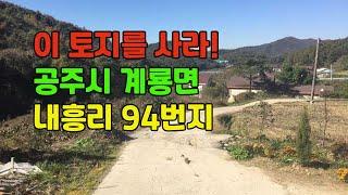 59.이 토지를 사라! 충남 공주시 계룡면 내흥리94번지(매매완료)