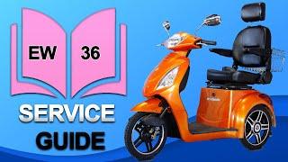  How to Take Apart an EW-36 Scooter - Troubleshooting & Disassembly Tutorial