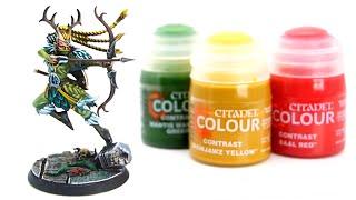 The BEST way to use New Contrast Paints.