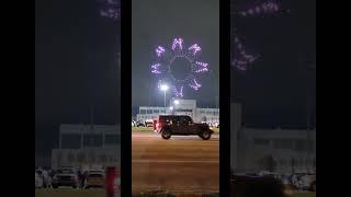 the 1001 drone show in North Richland Hills tonight