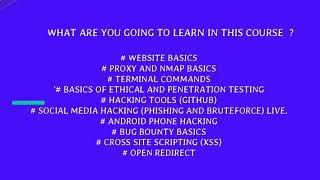 Hacking Course