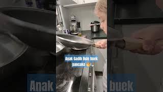 ANAK BULE JERMAN bikin PANCAKE  #bule #chefjunior #batusangkar #tanahdatar #urangawak #switzerland