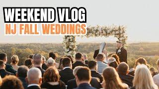 Weekend VLOG: Three NJ Fall Weddings with JASON JANI