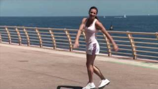 Yelena Isinbayeva - Continuous Cartwheels Challenge