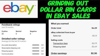 Showing The Grind Of 5 Dollar Bin eBay Sales (Processing, Shipping, and Earnings)