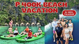 ₱400K BEACH VACATION IN EL NIDO, PALAWAN. WORTH IT BA? | TRAVEL WITH CHEF RV