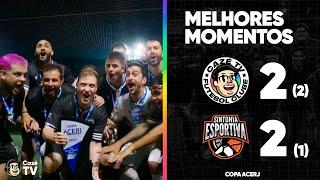 DEU NÓS!  | CAZÉTV FC 2 (2) X (1) 2 SINTONIA ESPORTIVA | MELHORES MOMENTOS | COPA ACERJ