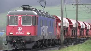 Re 6/ 6 bzw. Re 620 Kieszüge SBB Cargo und sonstiger Güterverkehr in der Nord/Ostschweiz