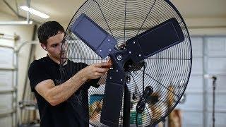 Harbor Freight 30" Pedestal Shop Fan - Unboxing, Set Up, Testing & First Impressions