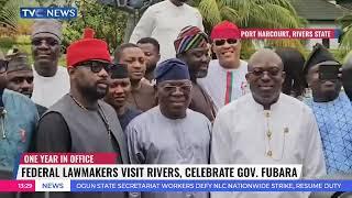 One Year In Office: Federal Lawmakers Visit Rivers, Celebrate Gov. Fubara