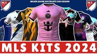 MLS Home & Away Kits 2024 Season ( MAJOR LEAGUE SOCCER ).....