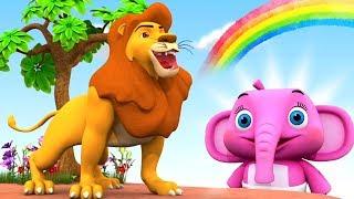 Sher Nirala Himmat Wala | Hindi Poems | शेर निराला | Hindi Nursery Rhymes | Super Kids Network India