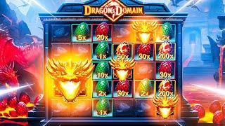 DRAGON'S DOMAIN SUPER BONUS WENT NUTS!? (Roobet Highrolling)