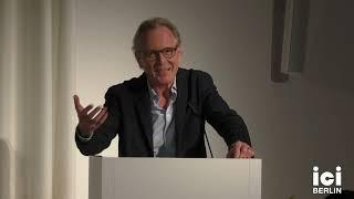 Christoph Menke: The Humanization of Nature (Center for Post-Kantian Philosophy, ICI Berlin)