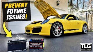 Watch this BEFORE replacing the battery on your Porsche 911