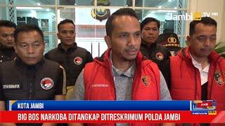 Jadi Big Bos Narkoba, Ketua DPC Grib Jaya Labuhanbatu Ditangkap Polda Jambi