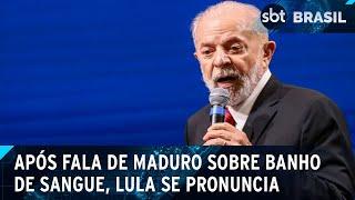 Lula diz que “os venezuelanos devem eleger quem eles quiserem” | SBT Brasil (19/07/24)