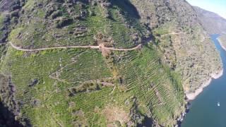 BODEGA REGOA, RIBEIRA SACRA, SPAIN. DRONE 4K