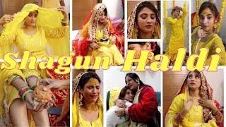 VLOG || haldi shagun day || painful time || #Vlog145 #shykishadi