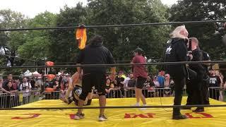 Jerry Bryant Escapes the Wrestler at Riotfest 2019