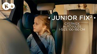 Kinderkraft JUNIOR FIX 2 autósülés 100-150 cm | ISOFIX