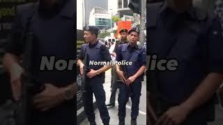 normal polis vs CID🫥 #malaysia #pdrm #police