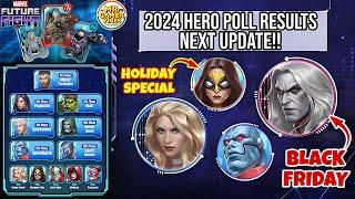 NEXT UPDATE IN 2024 HERO POLL RESULTS!! | UPCOMING UPDATE In Marvel Future Fight