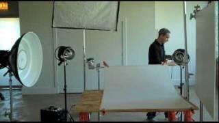 Raymond Builds a Set (Time Lapse Video of a Photo Studio)