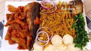 How to prepare Abacha| African Salad.