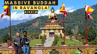 HUGE Buddha in Ravangla, Sikkim - India Motovlogging