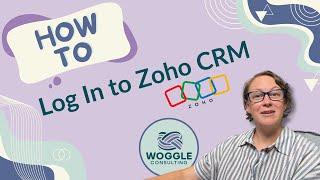 How to Log In to Zoho CRM