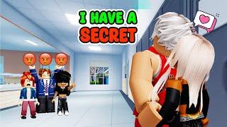 School Love | ENEMIES TO LOVERS, HE HAS A SECRET (Ep2) |  Roblox Story