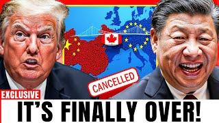 TRUMP PANICS as Canada Drops BOMBSHELL - China SHOCKS US by Replacing American Imports with CA & EU