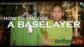 How to choose Baselayer -  Baselayer 101