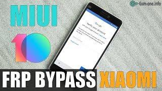 HOW TO FRP BYPASS GOOGLE ACCOUNT XIAOMI MIUI 10