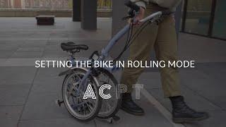 Brompton A Line And C Line Rolling Mode