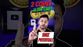 2 Coins with 1000X Potential (Best Crypto Buy Now For next Crypto Bull Run) #crypto #shorts