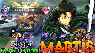 4,100+ Matches Martis Legendary Carry - Top 1 Global Martis by Rivera - Mobile Legends