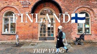 Vlog｜Finland trip Tampere edition｜Cafe｜Moomin Museum｜Yarn shop | Chocolate shop | Haul | Packing