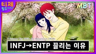 [MBTI] INFJ가 ENTP에게 끌리는 이유│MBTI 특징│INFJ ENTP 특징 (sub)