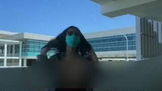 viral wanita mempertontonkan payudara di bandara YIA kolon progo