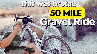 My First 50 Mile Gravel Bike Ride | Was Brutal!