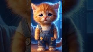 MOST TOUCHING Video about a Family of Kittens Ever! #youtubeshorts