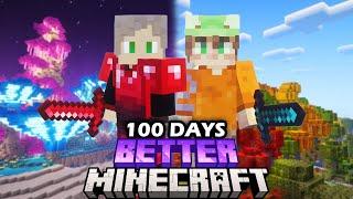 We Survived 100 Days In BETTER MINECRAFT [1.20.1]