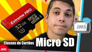 MEU CARTÃO microSD É FALSO? Classes de Cartões SD