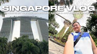 SINGAPORE VLOG • Gardens by the Bay, Marina Bay Sands & Art Science Museum | Ivan de Guzman