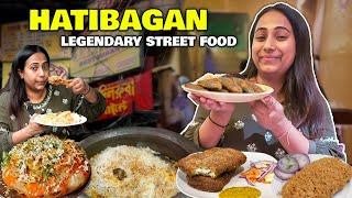 Kolkata’s Legendary STREET FOOD in Hatibagan | Dhakai Puri, Biryani, Tikia Roti, Prawn Cutlet & more